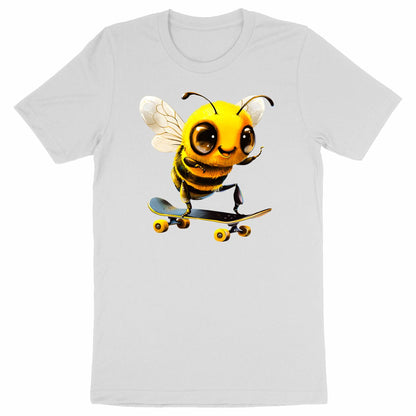 Skateboarding Bee Front