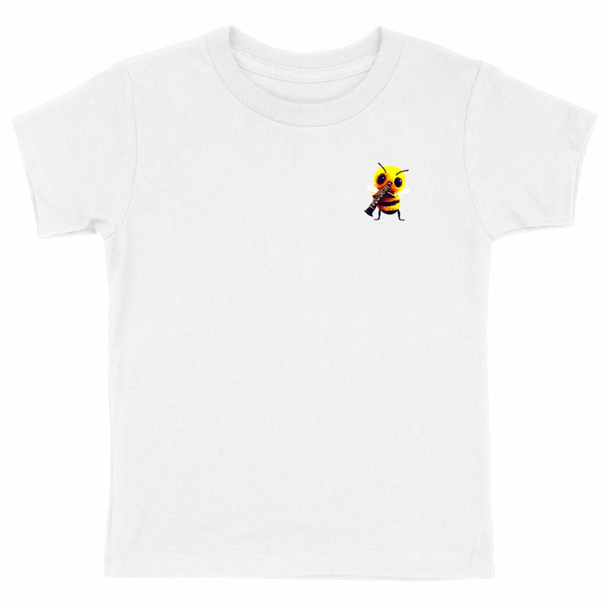 Clarinet Bee 1 Logo T-shirt Enfant à Col Rond