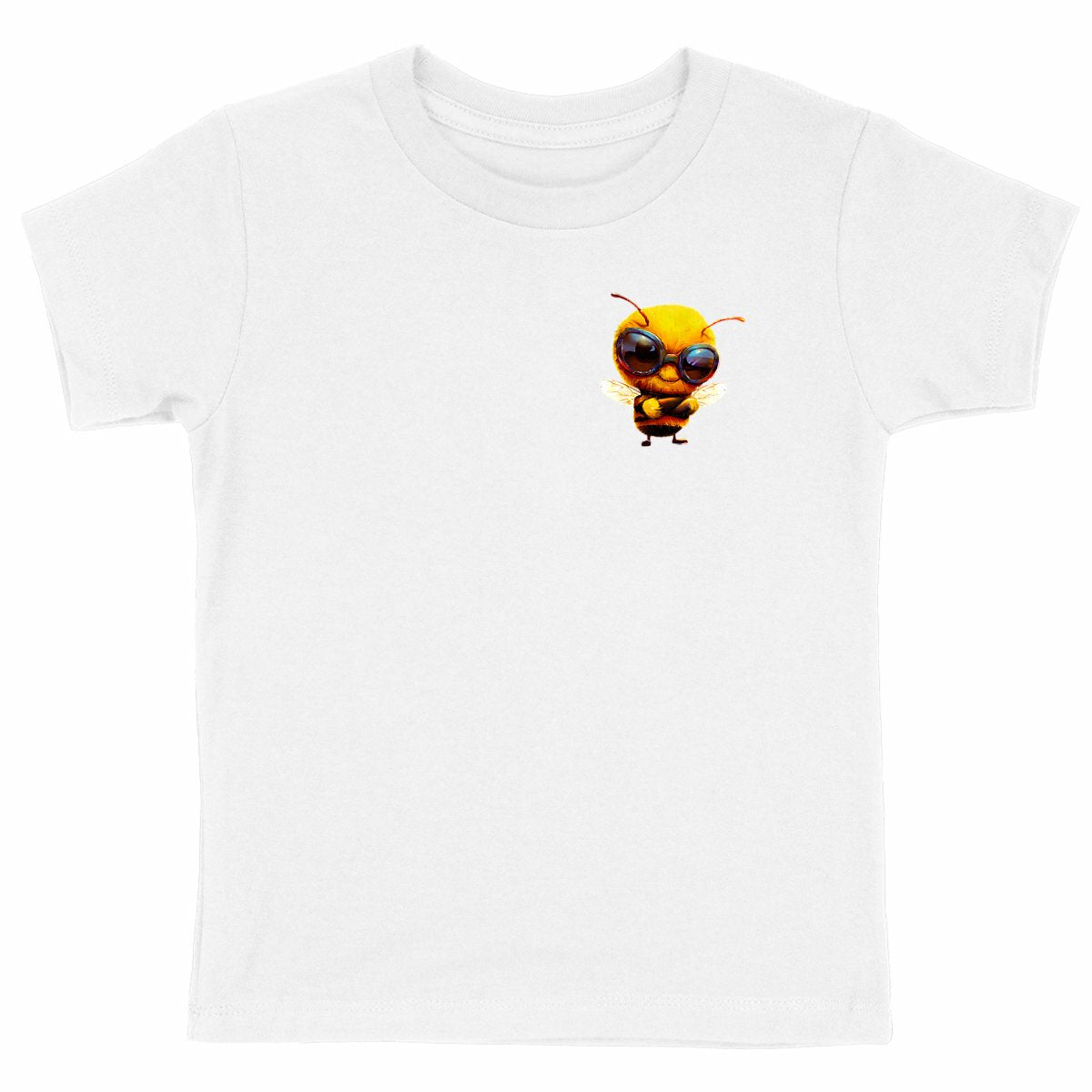 Cool Bee 2 Logo T-shirt Enfant à Col Rond