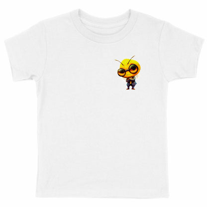 Dressed Up Bee 1 Logo T-shirt Enfant à Col Rond