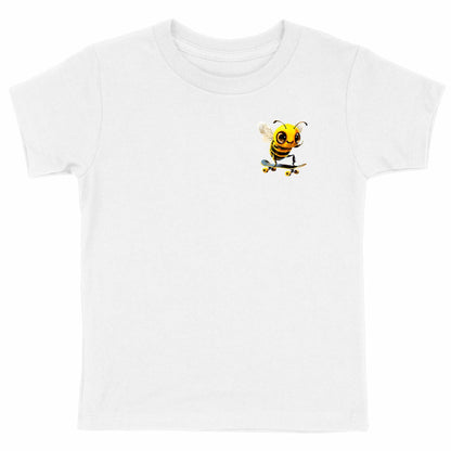 Skateboarding Bee Logo