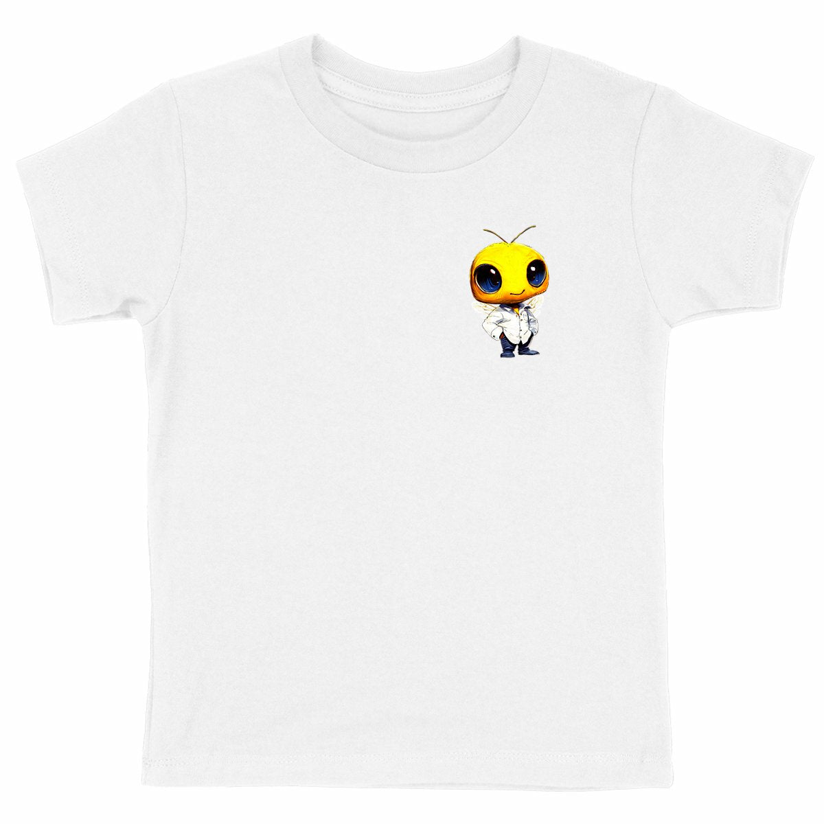 Dressed Up Bee 3 Logo T-shirt Enfant à Col Rond