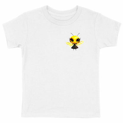 Dressed Up Bee 2 Logo T-shirt Enfant à Col Rond