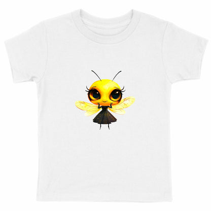 Dressed Up Bee 2 Front T-shirt Enfant à Col Rond