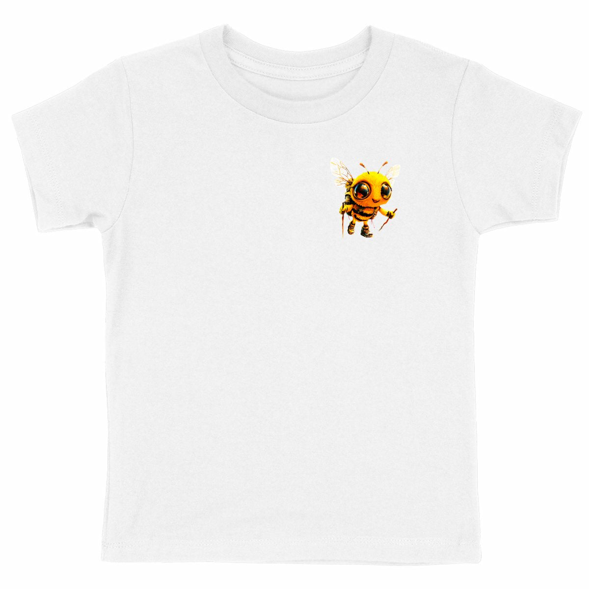 Hiking Bee 2 Logo T-shirt Enfant à Col Rond