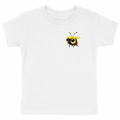 Cute Bee 3 Logo T-shirt Enfant à Col Rond