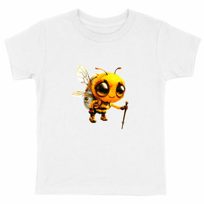 Hiking Bee 1 Front T-shirt Enfant à Col Rond