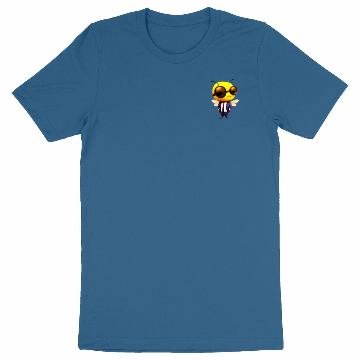 Dressed Up Bee 2 Logo T-shirt Homme à Col Rond