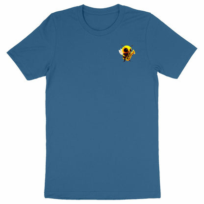 Saxophone Bee 1 Logo T-shirt Homme à Col Rond