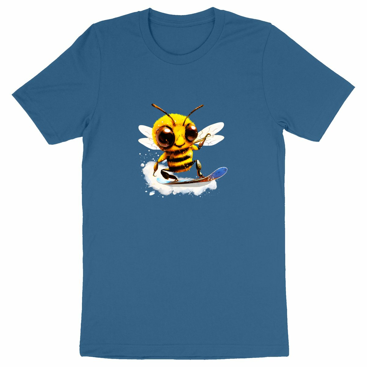 Snowboarding Bee Front