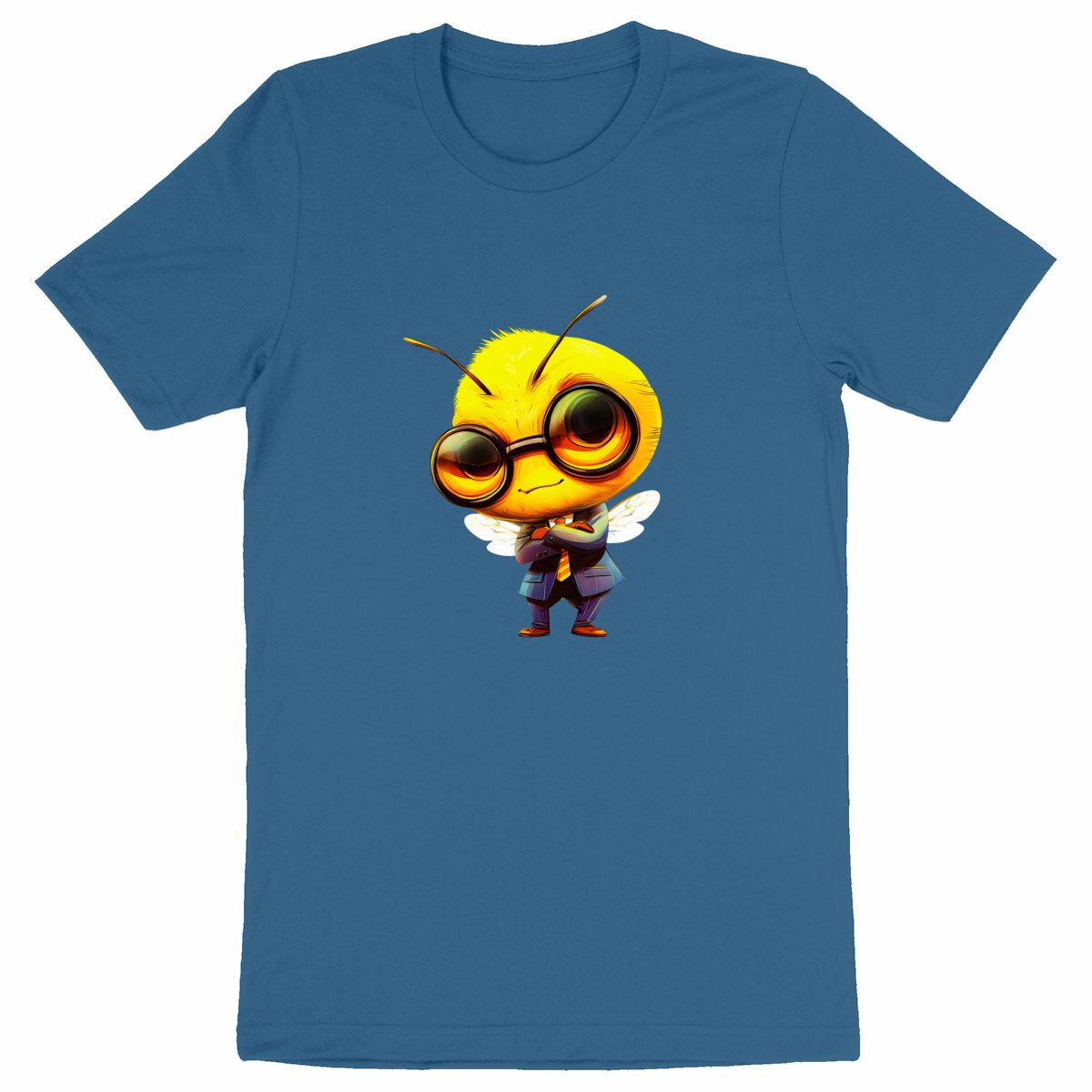 Dressed Up Bee 1 Front T-shirt Homme à Col Rond