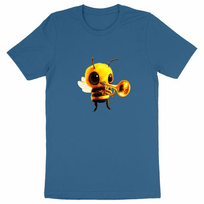 Trumpet Bee 1 Front T-shirt Homme à Col Rond