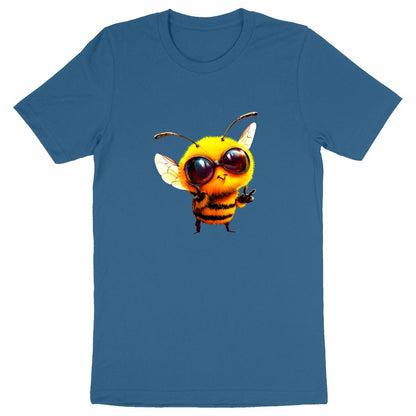 Cool Bee 1 Front T-shirt Homme à Col Rond