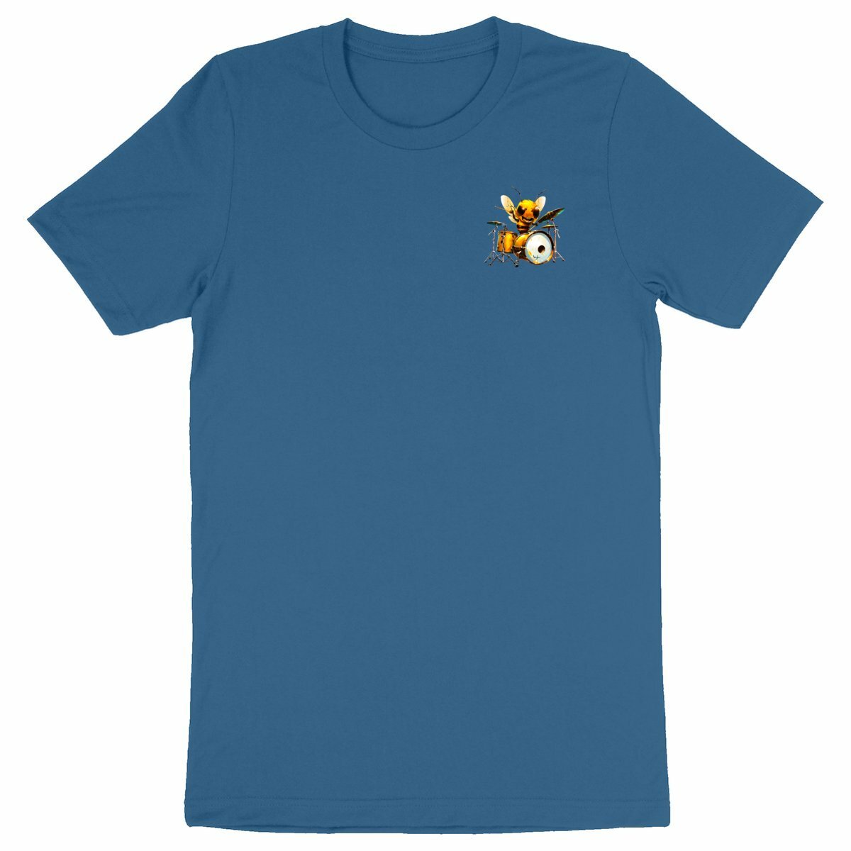 Battery Bee 2 Logo T-shirt Homme à Col Rond