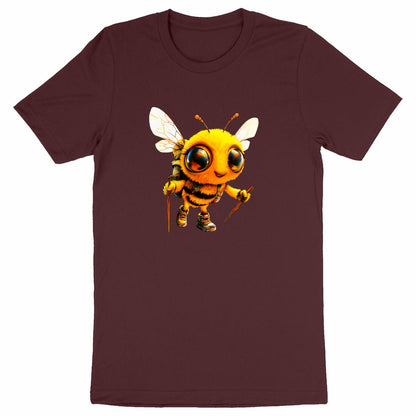 Hiking Bee 2 Front T-shirt Homme à Col Rond