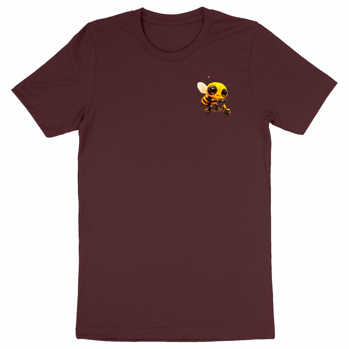 Scootering Bee Logo T-shirt Homme à Col Rond