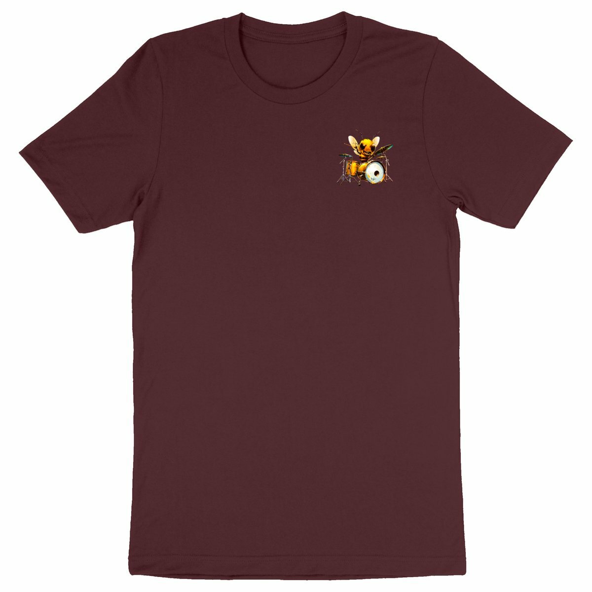 Battery Bee 2 Logo T-shirt Homme à Col Rond