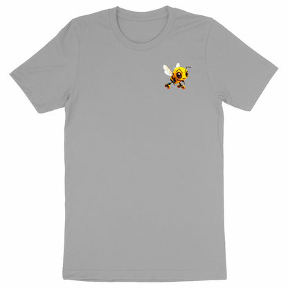 Rollerblading Bee Logo T-shirt Homme à Col Rond