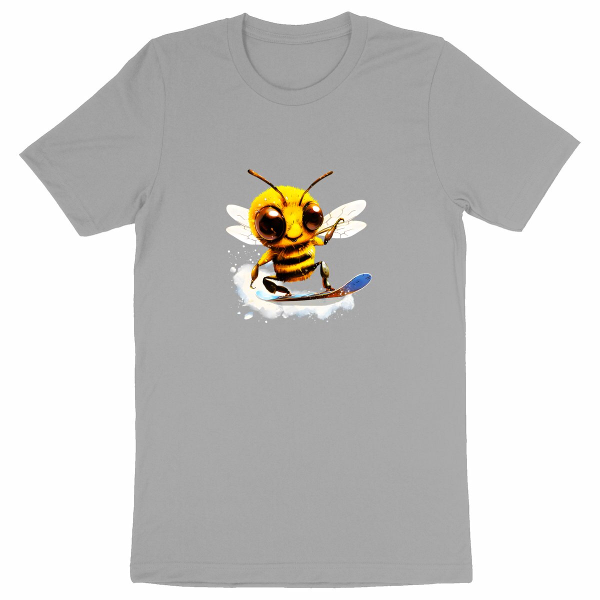 Snowboarding Bee Front