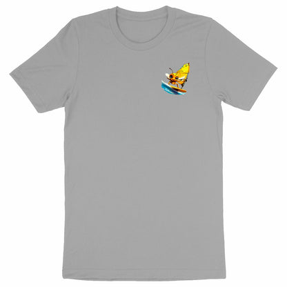 Windsurfing Bee Logo T-shirt Homme à Col Rond