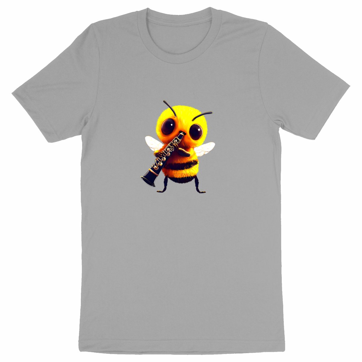 Clarinet Bee 1 Front T-shirt Homme à Col Rond