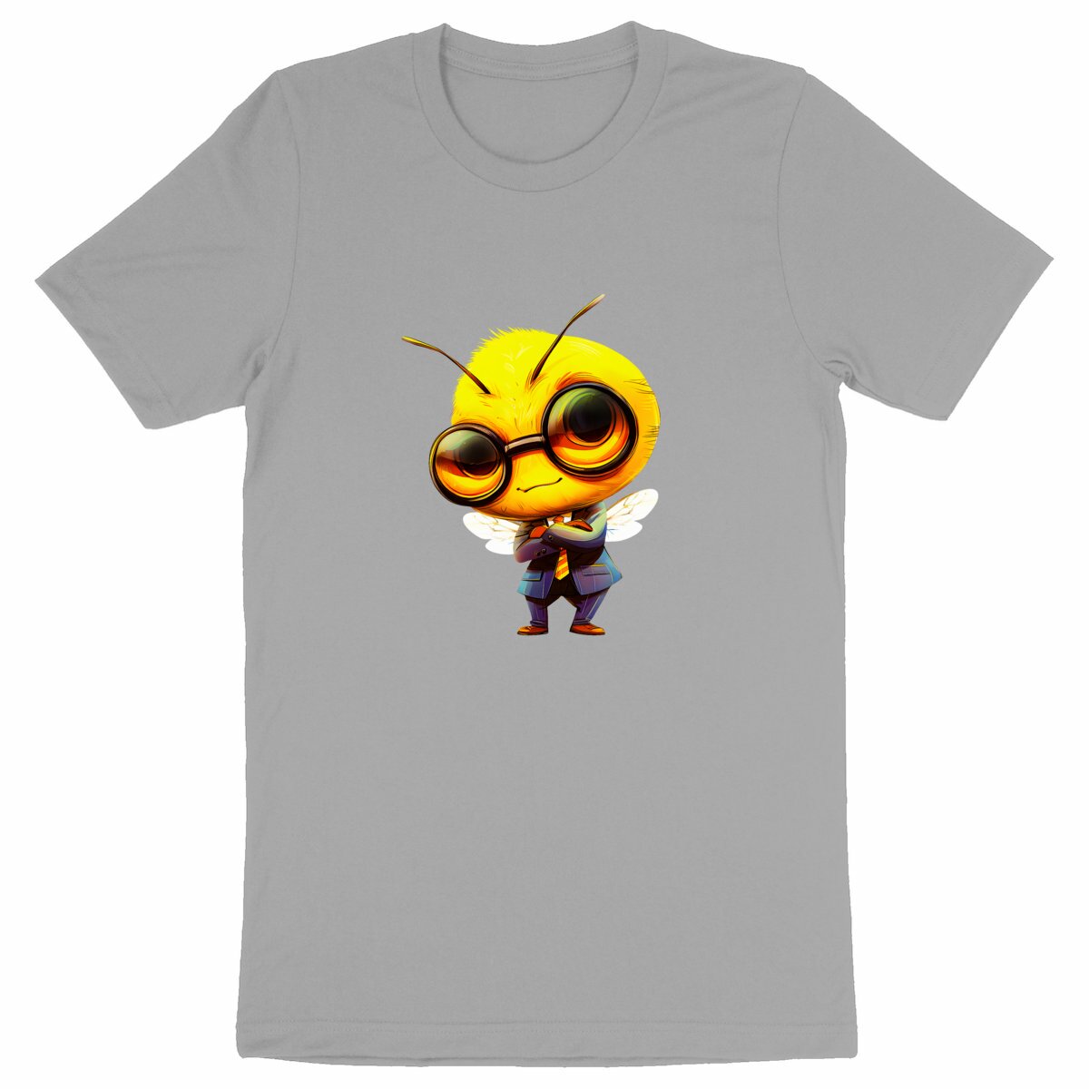 Dressed Up Bee 1 Front T-shirt Homme à Col Rond