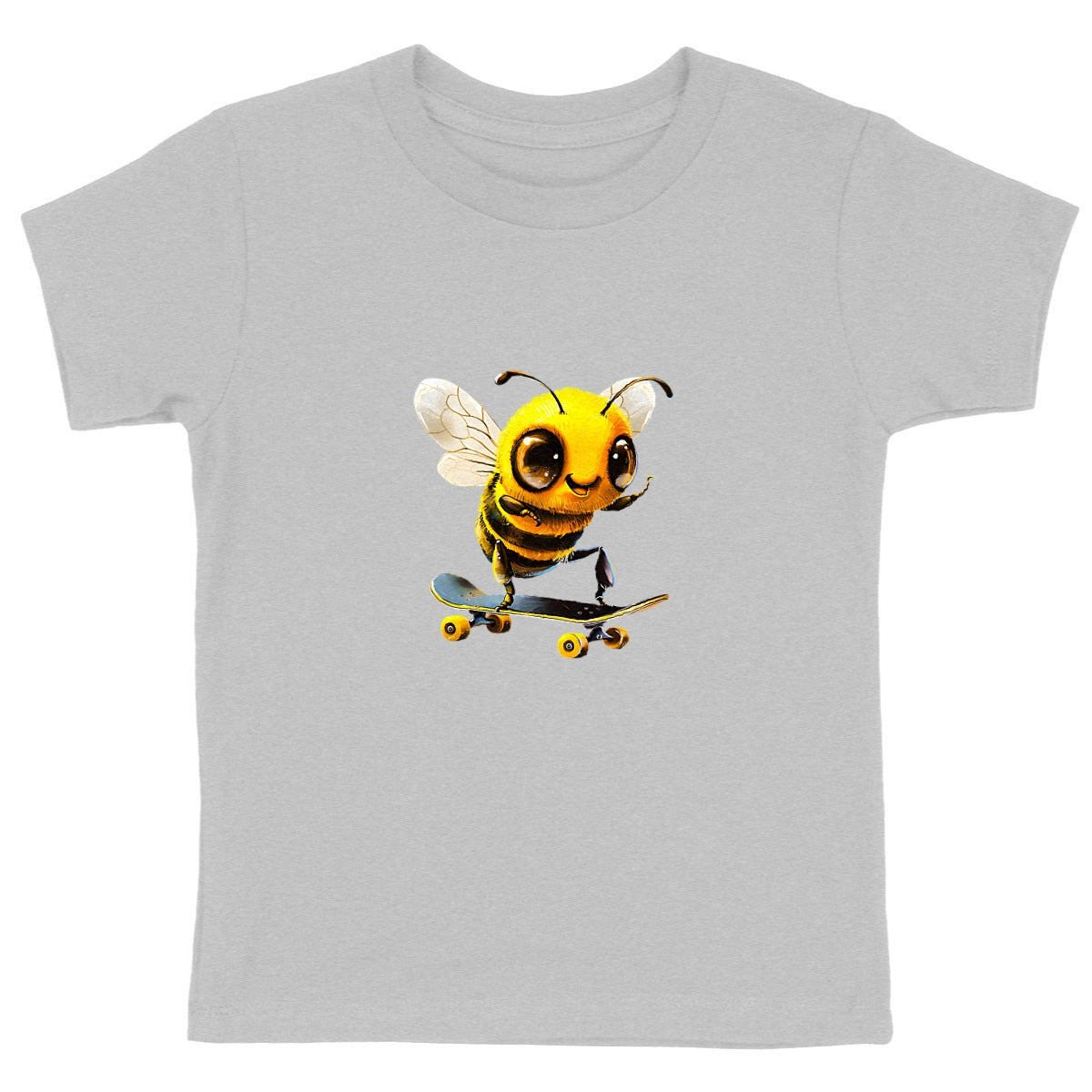 Skateboarding Bee Front