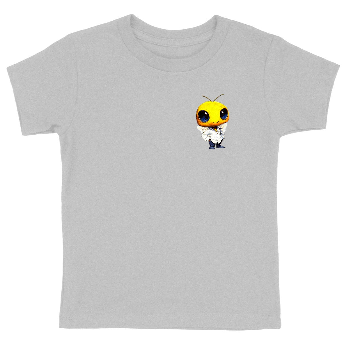 Dressed Up Bee 3 Logo T-shirt Enfant à Col Rond