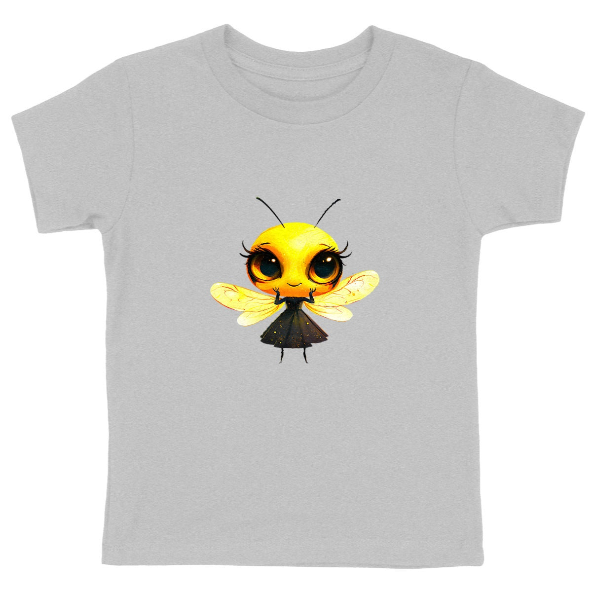 Dressed Up Bee 2 Front T-shirt Enfant à Col Rond