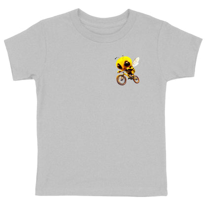 Biking Bee Logo T-shirt Enfant à Col Rond