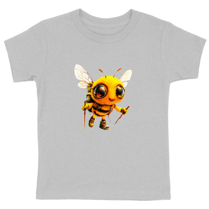 Hiking Bee 2 Back T-shirt Enfant à Col Rond