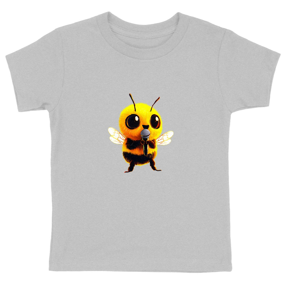 Singer Bee 1 Front T-shirt Enfant à Col Rond