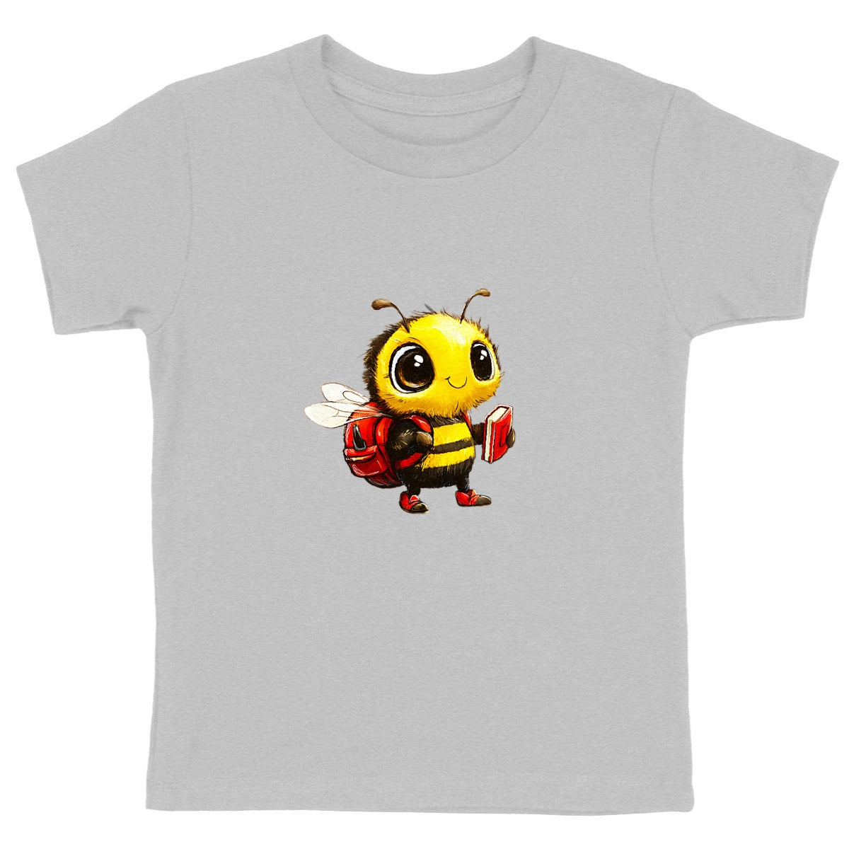 School Bee 2 Front T-shirt Enfant à Col Rond