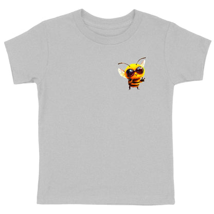 Cool Bee 1 Logo T-shirt Enfant à Col Rond