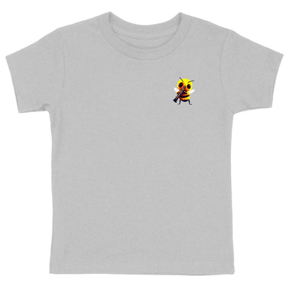 Clarinet Bee 1 Logo T-shirt Enfant à Col Rond