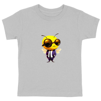 Dressed Up Bee 2 Front T-shirt Enfant à Col Rond