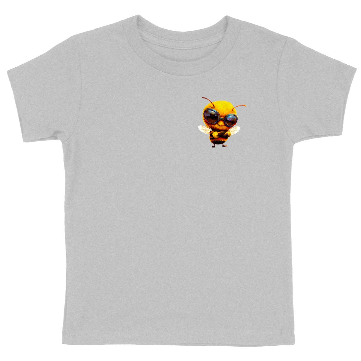 Cool Bee 2 Logo T-shirt Enfant à Col Rond