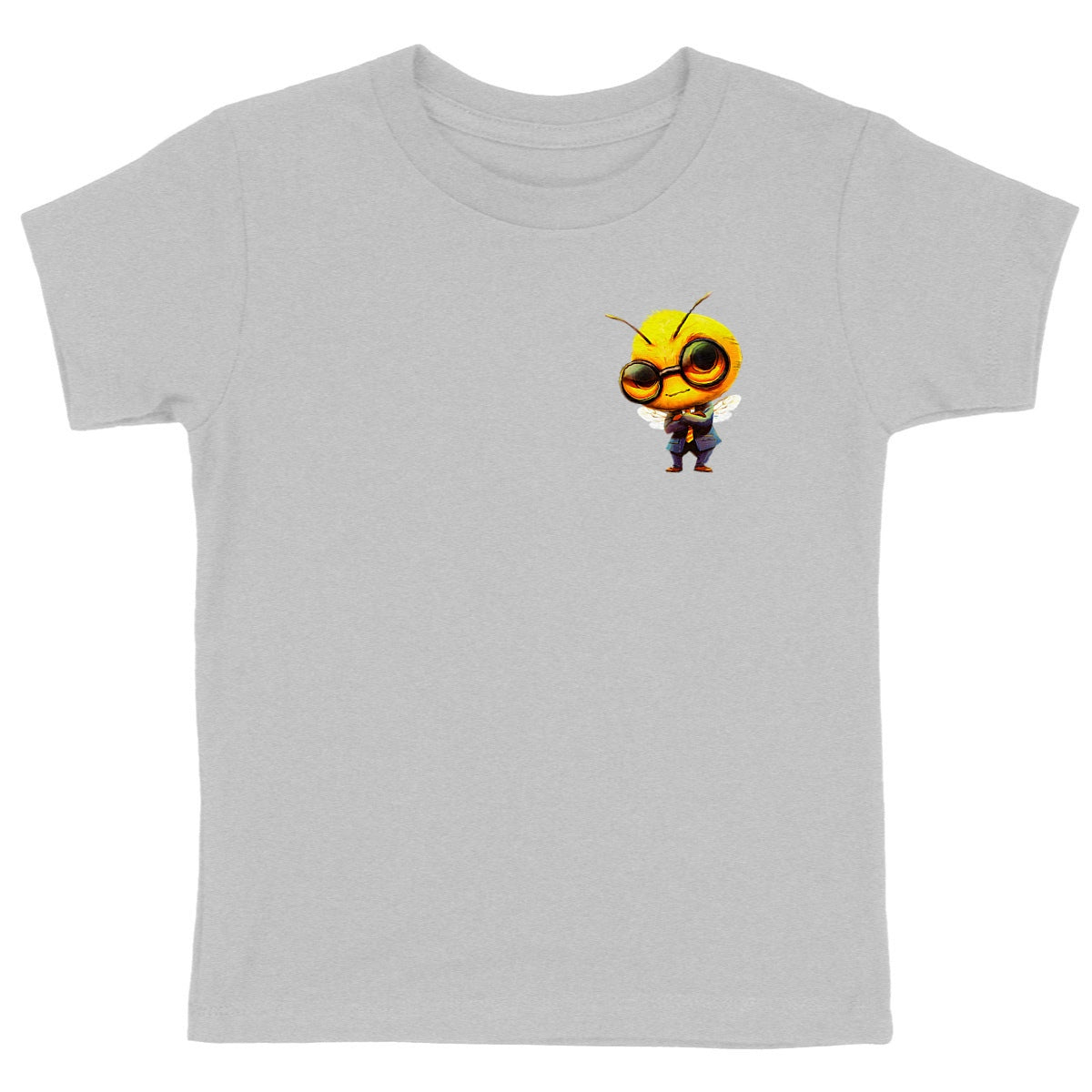 Dressed Up Bee 1 Logo T-shirt Enfant à Col Rond