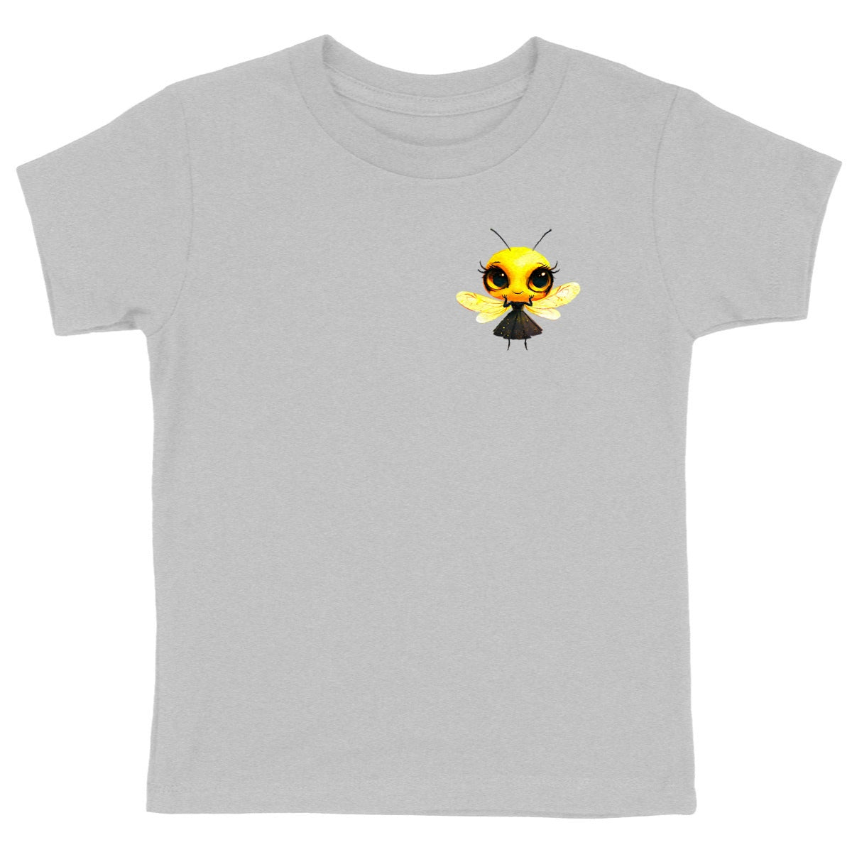 Dressed Up Bee 2 Logo T-shirt Enfant à Col Rond