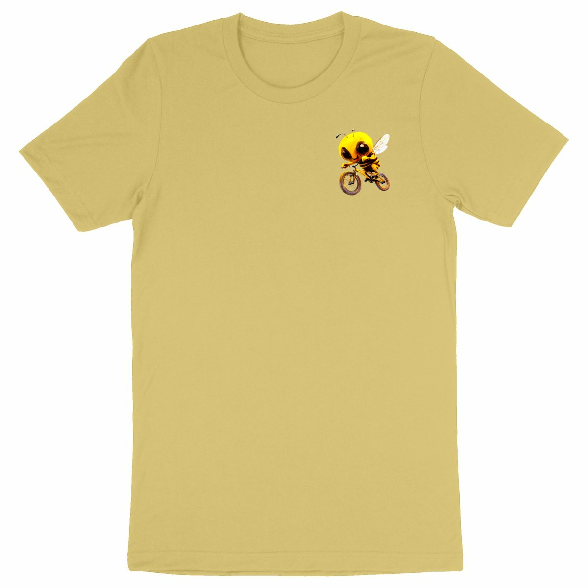 Biking Bee Logo T-shirt Homme à Col Rond