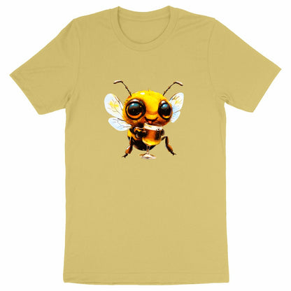 Bee Drinking Beer Front