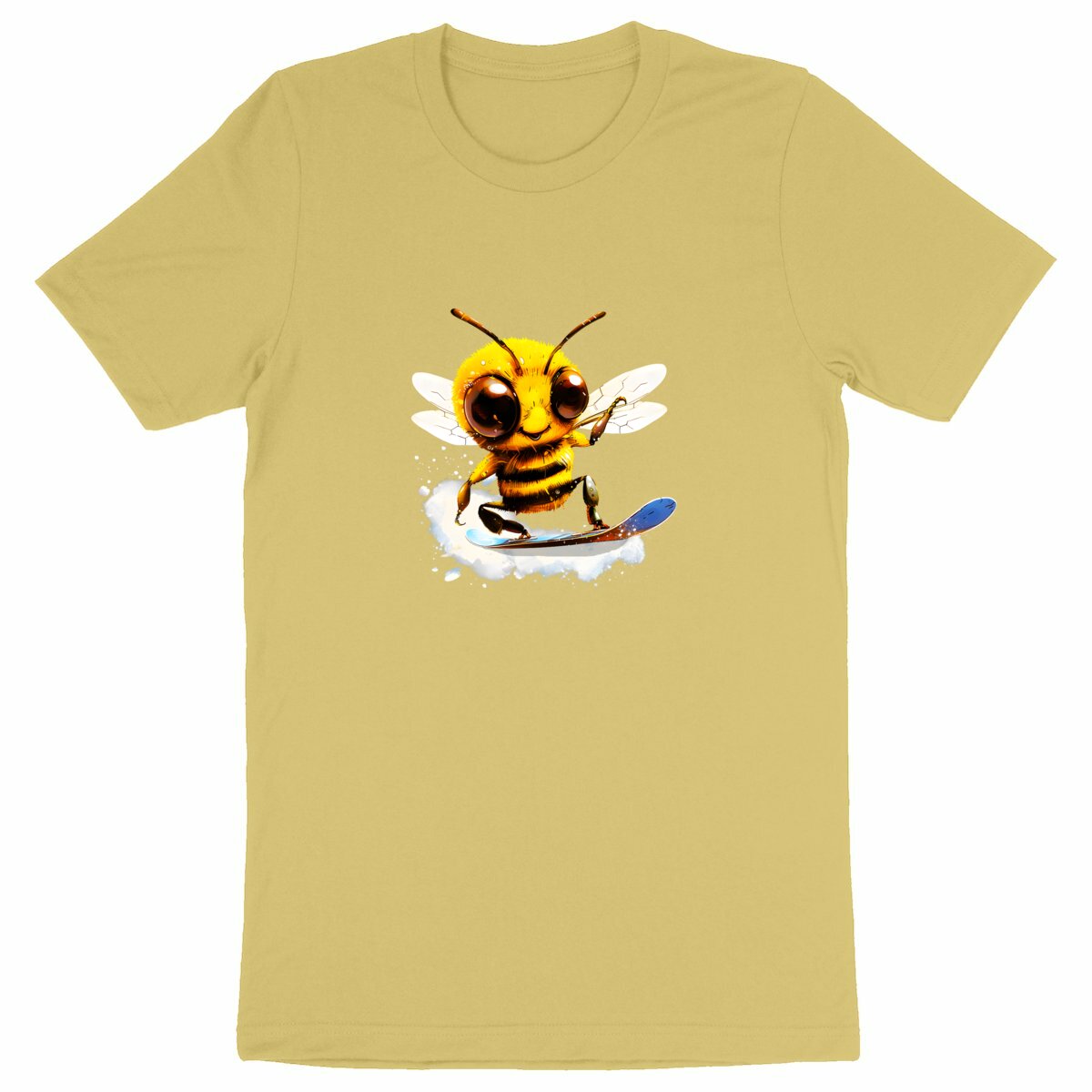 Snowboarding Bee Front