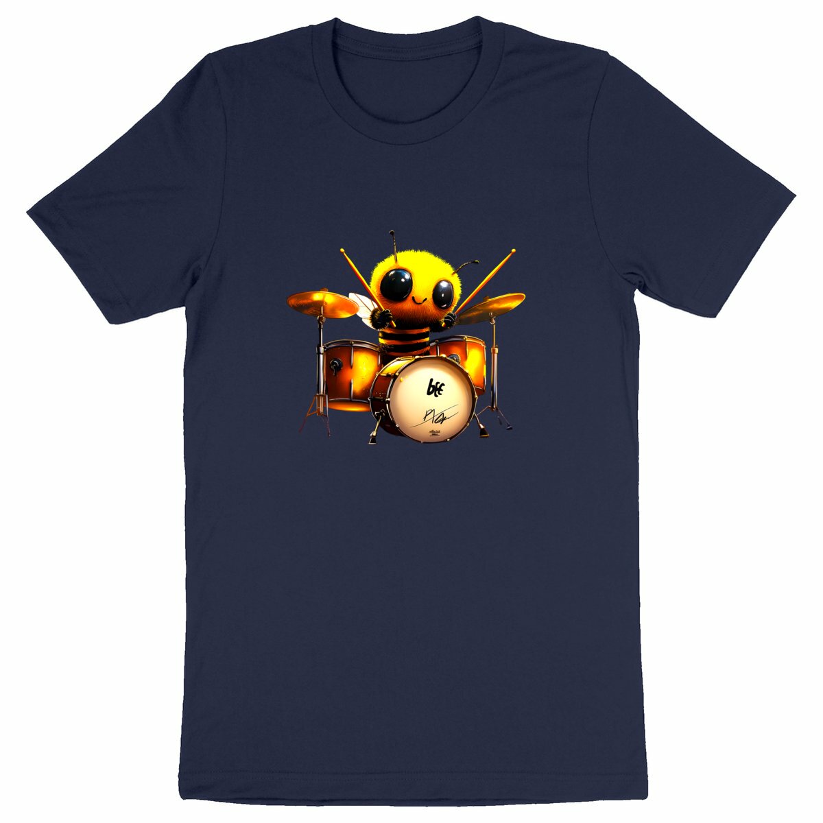 Battery Bee 1 Front T-shirt Homme à Col Rond