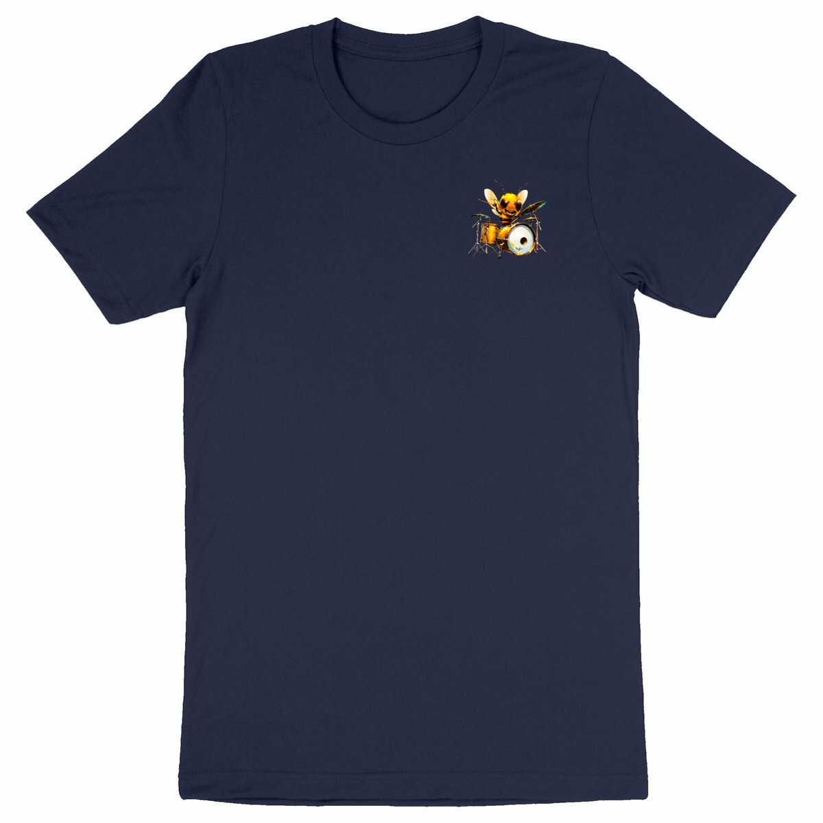 Battery Bee 2 Logo T-shirt Homme à Col Rond