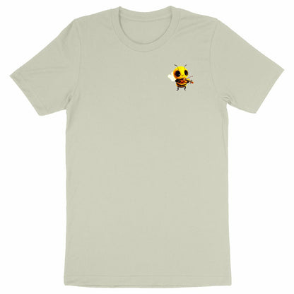 Violin Bee 1 Logo T-shirt Homme à Col Rond