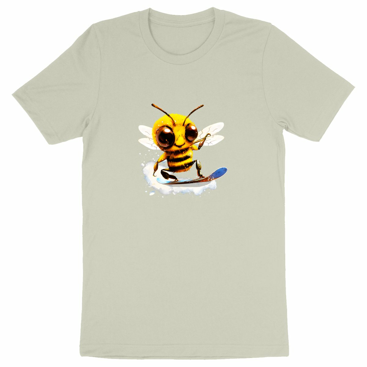 Snowboarding Bee Front