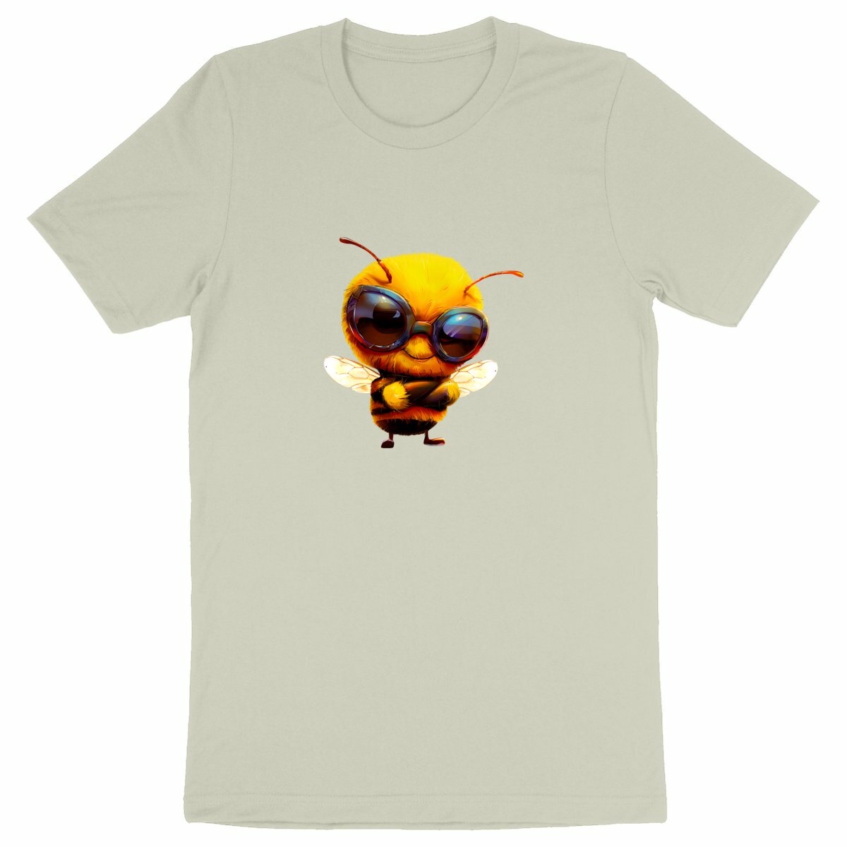 Cool Bee 2 Front T-shirt Homme à Col Rond