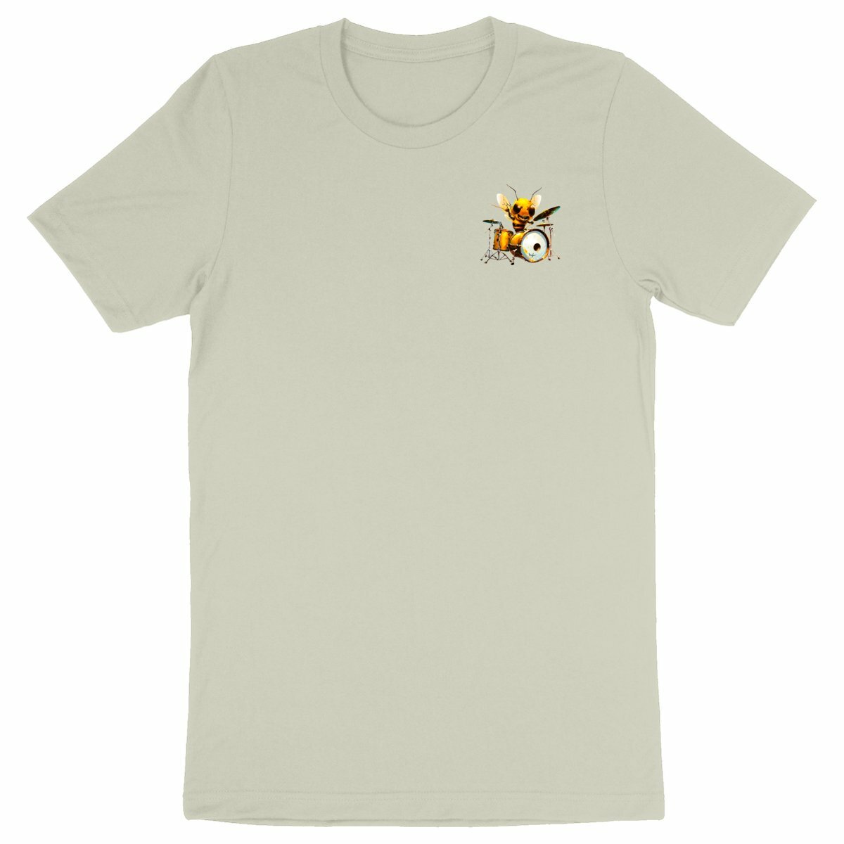 Battery Bee 2 Logo T-shirt Homme à Col Rond