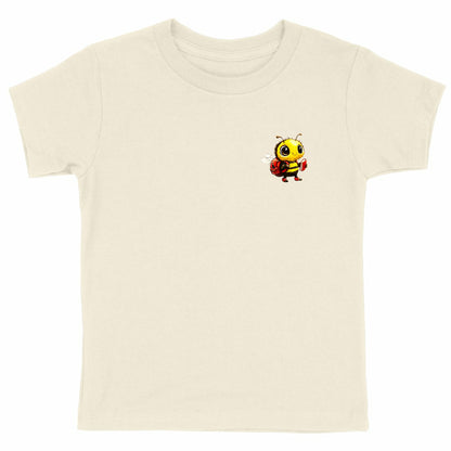 School Bee 2 Logo T-shirt Enfant à Col Rond