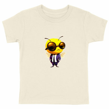 Dressed Up Bee 2 Front T-shirt Enfant à Col Rond